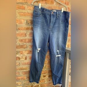 Madewell 10” High Rise Skinny jeans - size 32